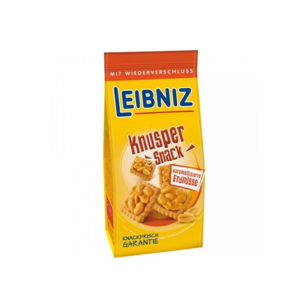 Bahlsen Leibniz Knusper Snack Karamell Erdnuss 175g