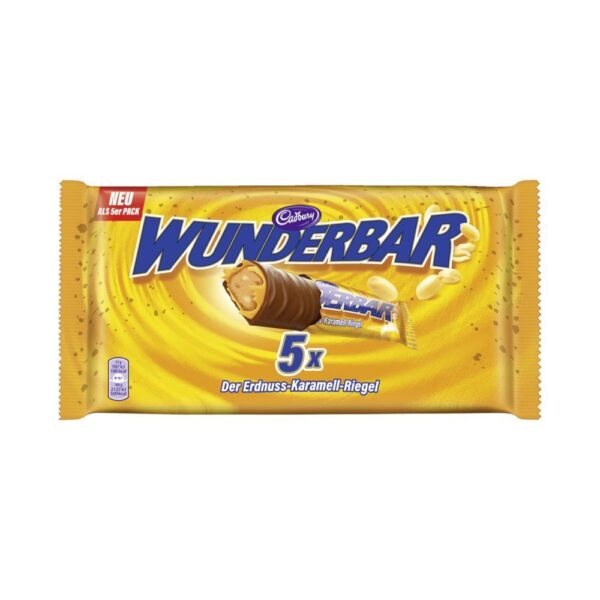 Cadbury Wunderbar Kakaocrème 5-pack 185g