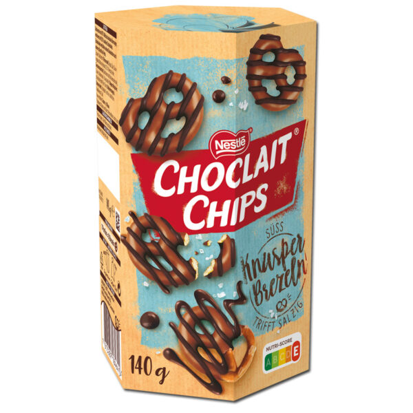 Choclait Chips Knusper Brezeln 140g