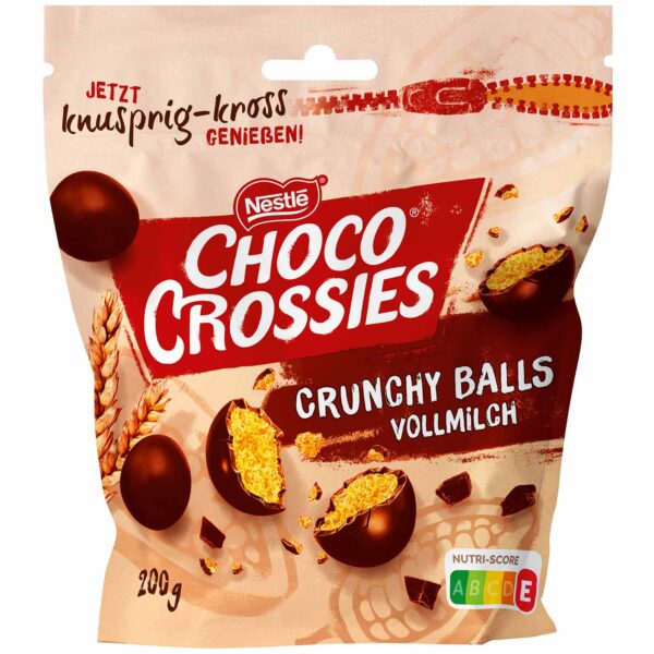 Choco Crossies Crunchy Balls Vollmilch 200g