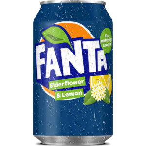 Fanta Elderflower 24x330ml Can CCEP