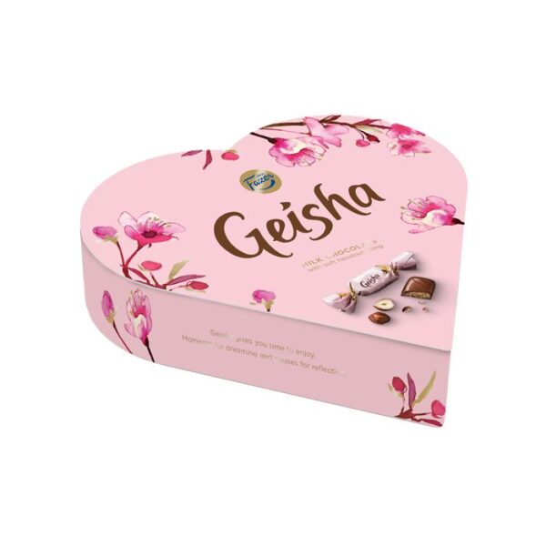 Fazer Geisha Milk Chocolate Heart 225g