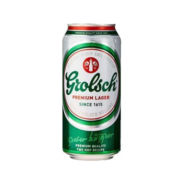 Grolsch Premium Lager 5% - 24x330ml Can