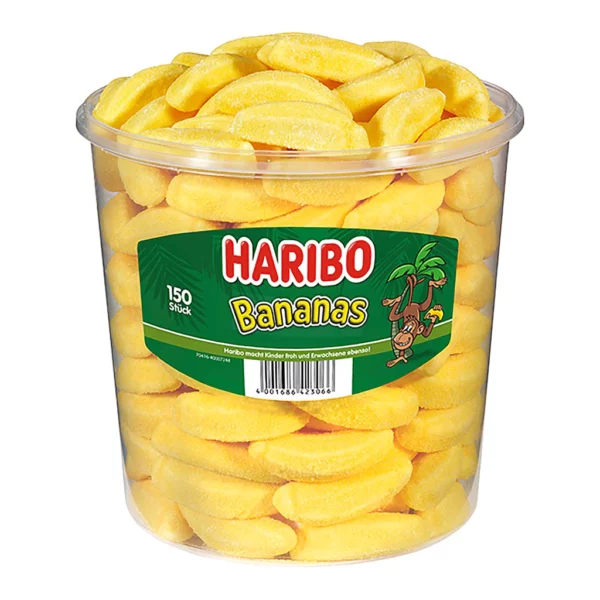 Haribo Bananas 150 pcs. 1,050 kg