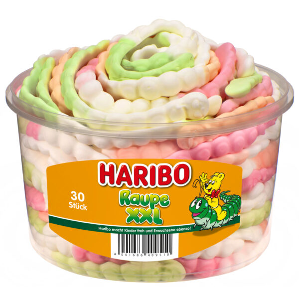 Haribo Raupe XXL 30 pcs. 960g