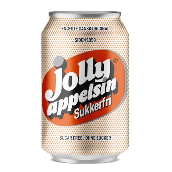 Jolly Appelsin light 24x330ml Can