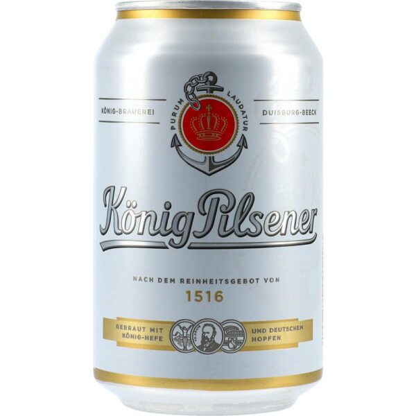 König Pilsener 4,9% - 24x330ml Can