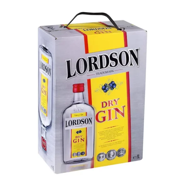 Lordson Dry Gin 37,5% - 3l BiB