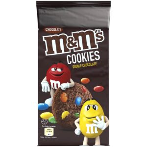 M&M's Cookies Double Chocolate 180g