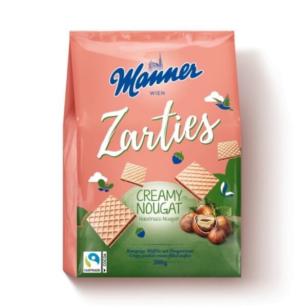 Manner Zarties Creamy Nougat 200g