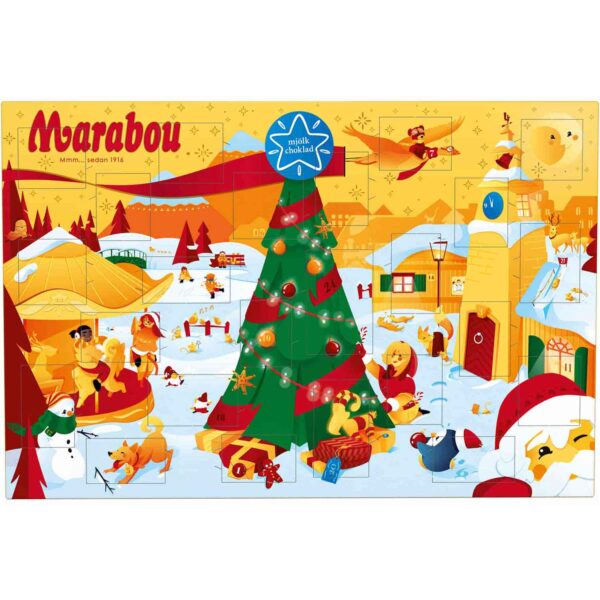 Marabou Adventskalender 200g Christimas Edition