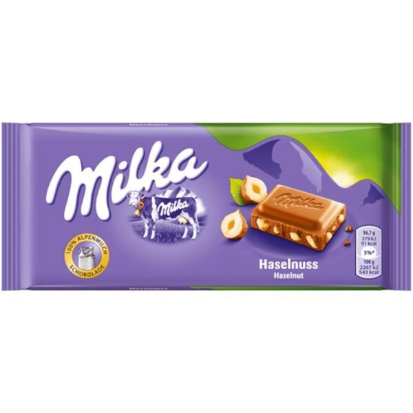 Milka Haselnuss 100g