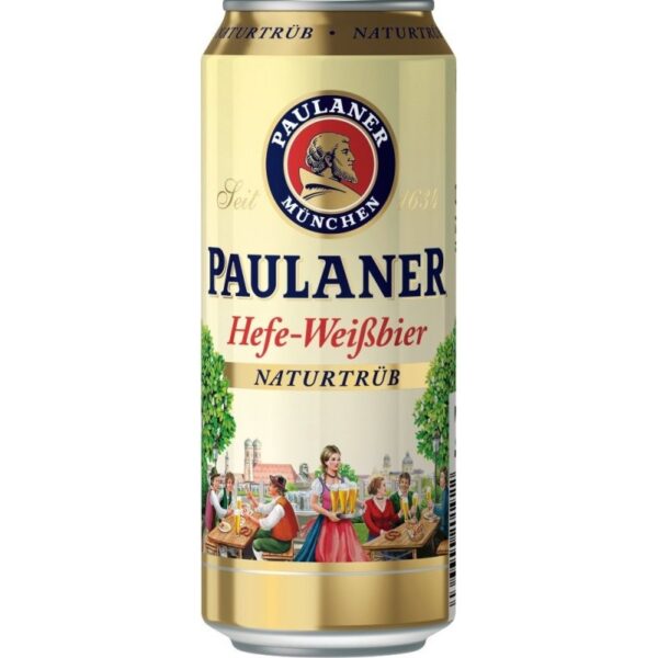 Paulaner Hefe-Weißbier 5,5% - 24x500ml Can