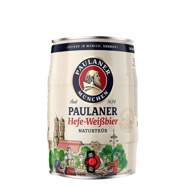 Paulaner Hefe-Weißbier 5l Keg