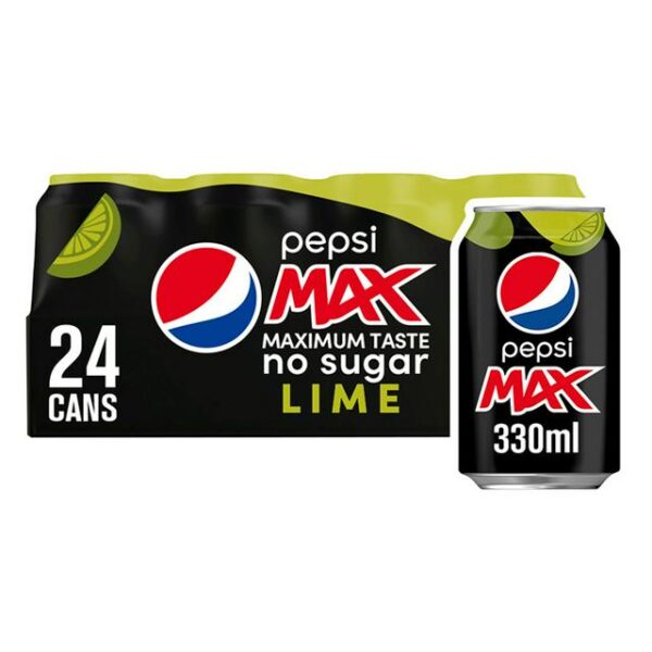 Pepsi Max 24x330ml Can