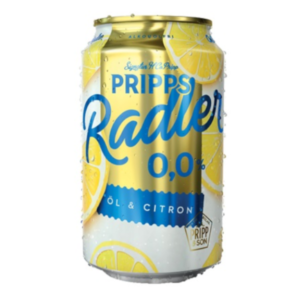 Pripps Radler Öl & Citron 0,0% - 24x330ml Can