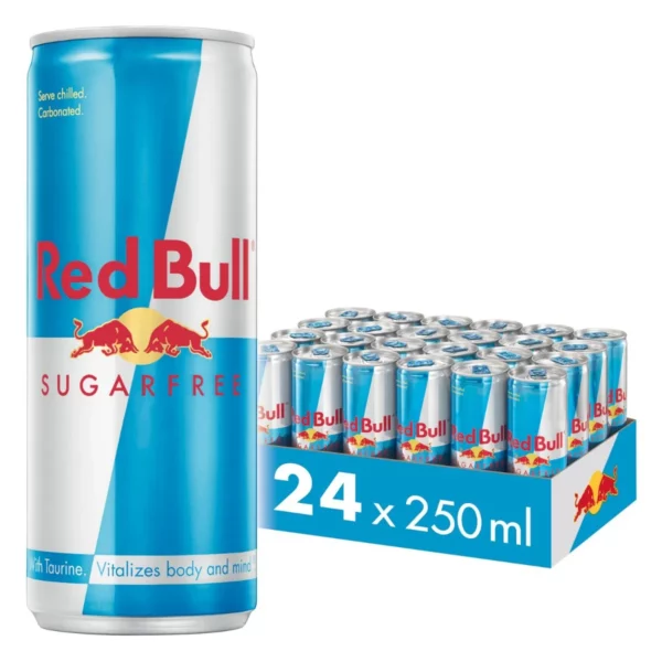 Red Bull 24x250ml Can - Sugarfree