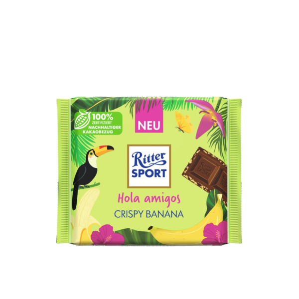 Ritter Sport Hola Amigos - Crispy Banana 100g