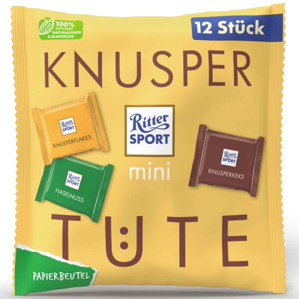 Ritter Sport Mini Knusper Tüte 200g