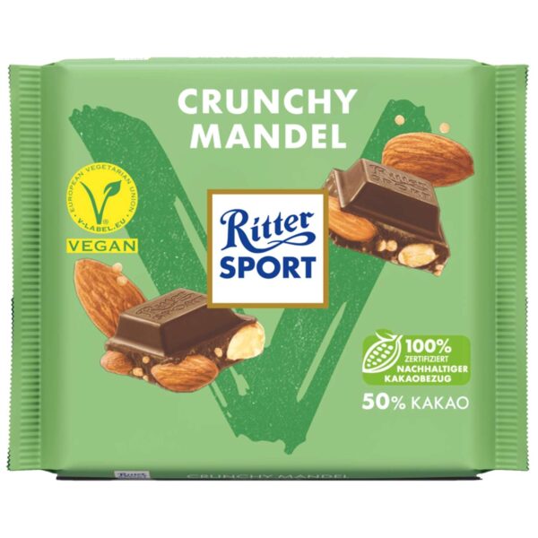 Ritter Sport Vegan Crunchy Mandel 100g