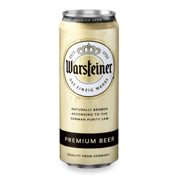 Warsteiner Premium Beer 4,8% - 24x500ml Can